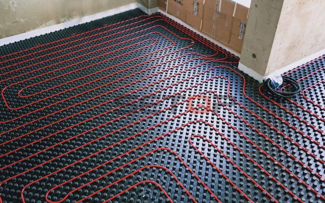 Projekt podlahového topení včetně realizace