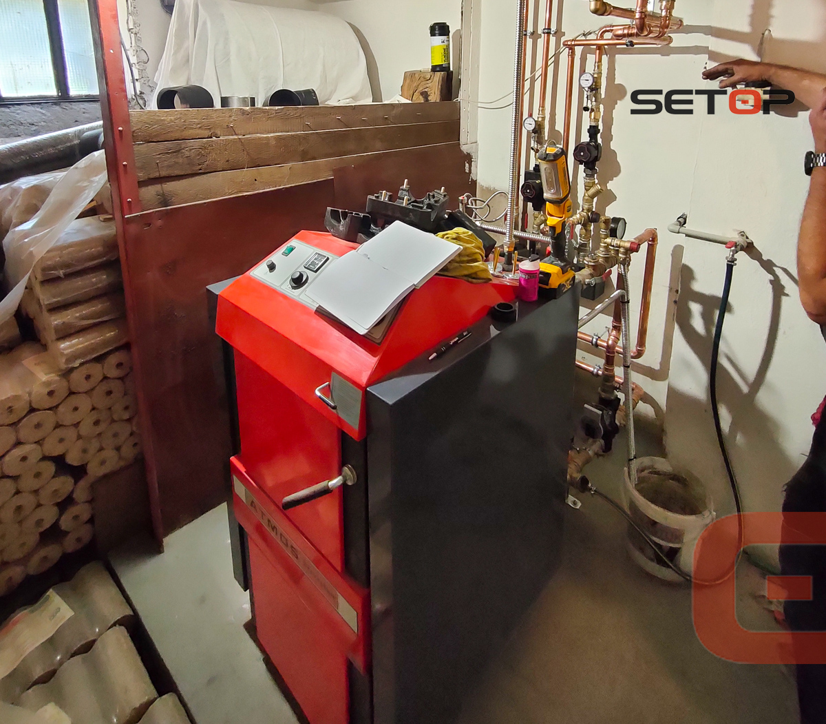 Atmos, montáž, Brno, Setop