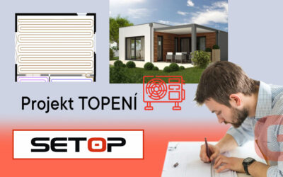 Projekt podlahové topení včetně realizace, Brno, celá ČR.