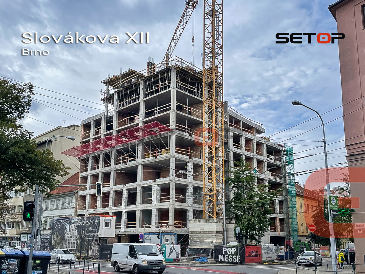 Rezidence Slovákova, Brno, podlahové, topení, 